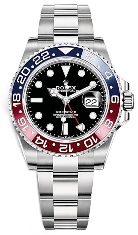 rolex watch blue and red|Rolex gmt Pepsi 2023.